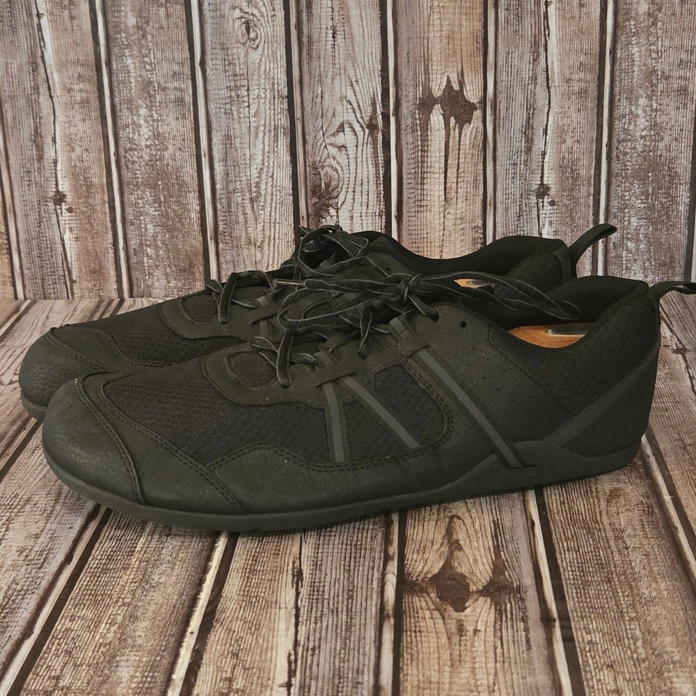 Sz 13 Mens Xero Shoes Prio Black Minimalist Barefoot Running Sneakers Shoes